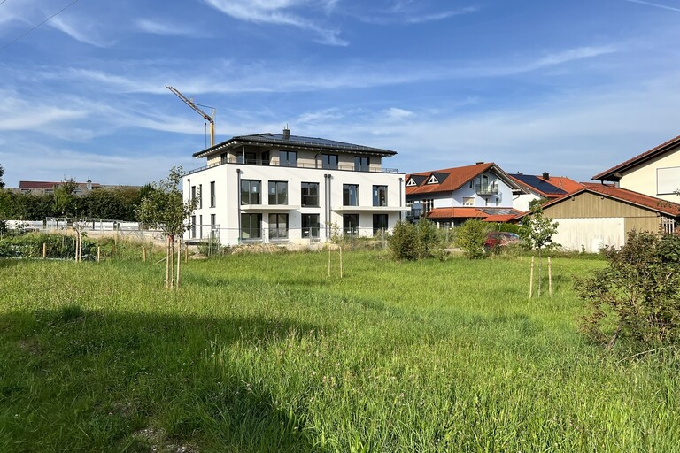 Baufortschritt Suedseite Haslach Myslik Rosenheim